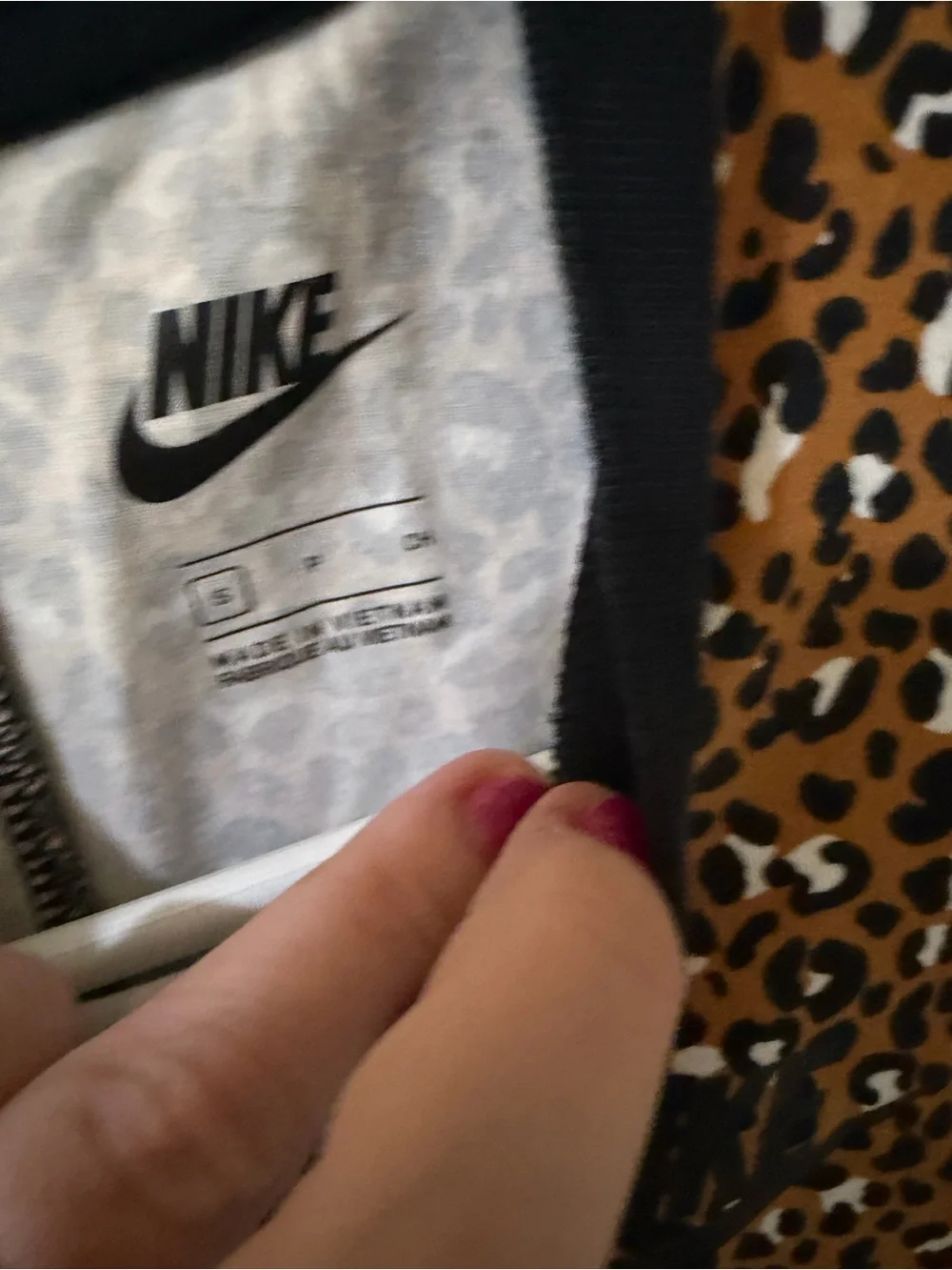 NIKE Animal Print AOP Cheetah BODYSUIT [CD3611-754] TIGHT Fit small